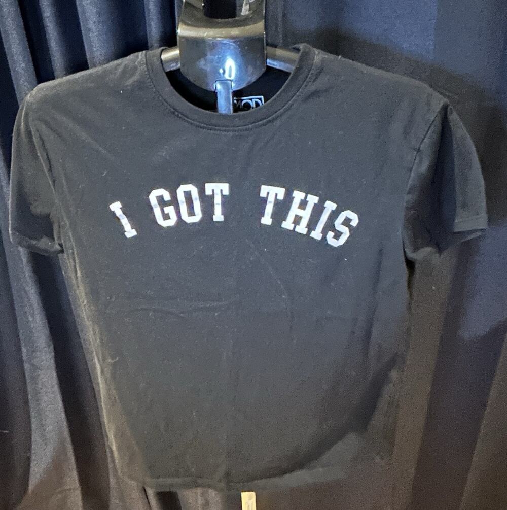 Black I Got This T-Shirt Men's size S